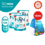 Combo 3 Lon Sữa Bột Nestle NAN Optipro 4 900gr/lon